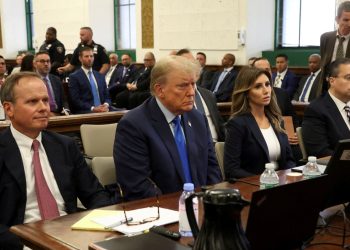 Trump, hakkında açılan dolandırıcılık davası için mahkemeye geldi